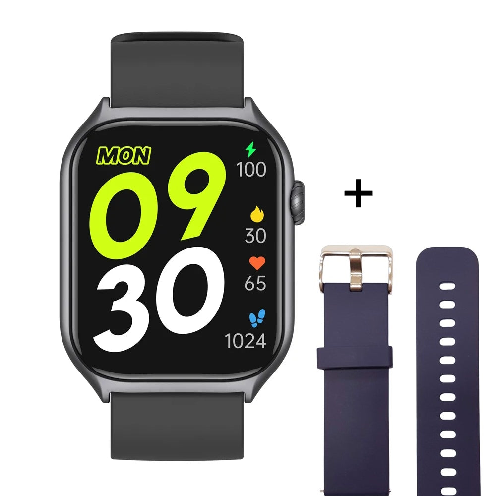 Montre Connectée Intelligente Bluetooth Sport Santé Appel Écran HD Android iOS