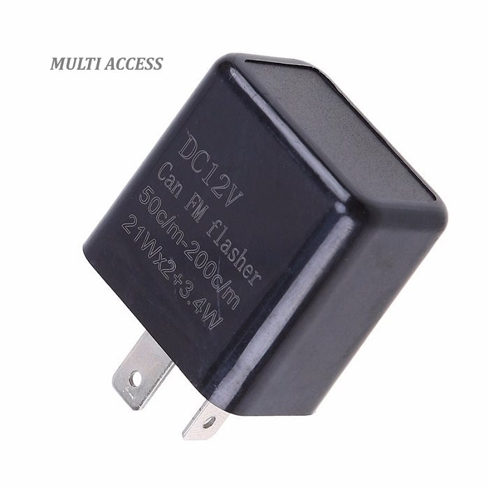 Relais clignotant LED réglable 12 V Moto 1