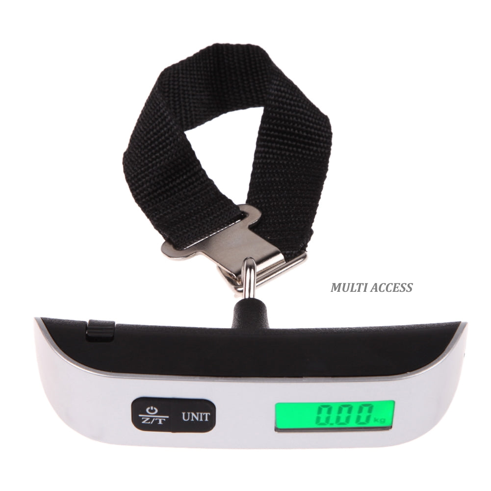 Pèse Bagage Electronique Peson Portable Balance Numérique 50kg LCD Rétro-éclairé