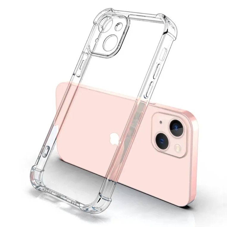 Coque iphone 15 Anti-choc Transparente + 1 Verre Trempé Protection Caméra