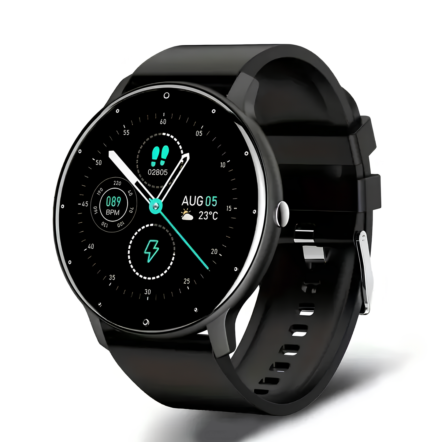 Montre Connectée Intelligente Homme Femme Smartwatch Sport Étanche Android iOS