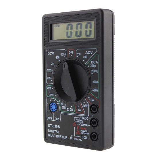 Multimètre digital voltmètre ampèremètre ohmmètre testeur électrique numérique