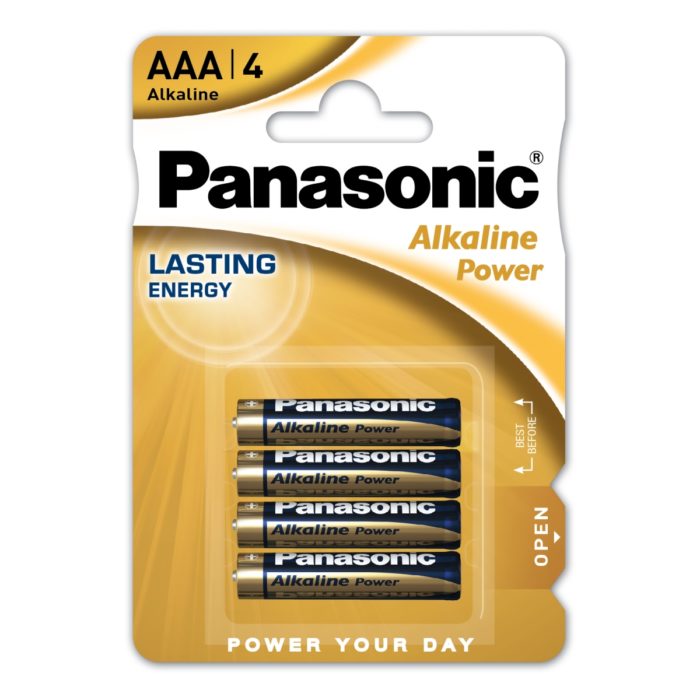 Panasonic Alkaline Power AAA X4