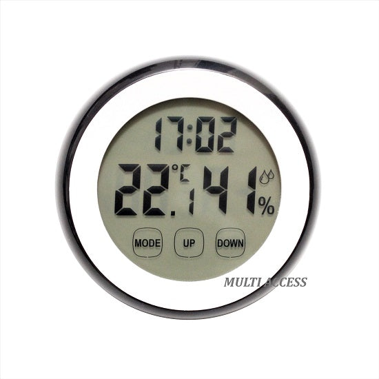 Thermomètre Hygromètre Digital LCD Tactile Température Humidité multi-access.fr 2
