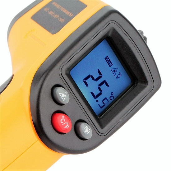 Thermomètre Infrarouge laser IR mesure température -50°C à 380°C